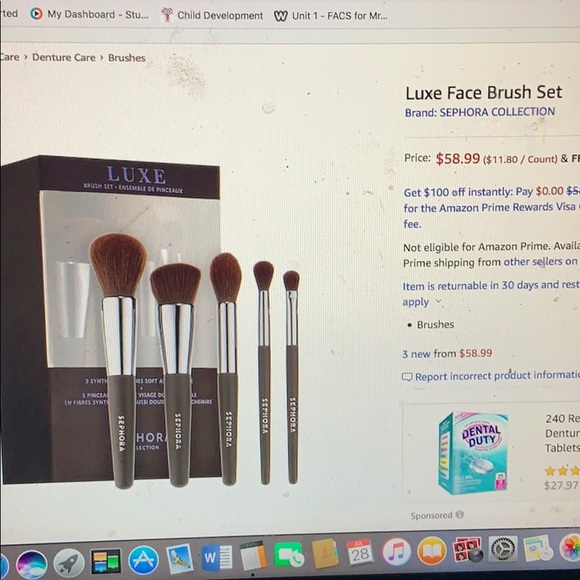 2 NWT makeup brush sets - Picture 8 of 8